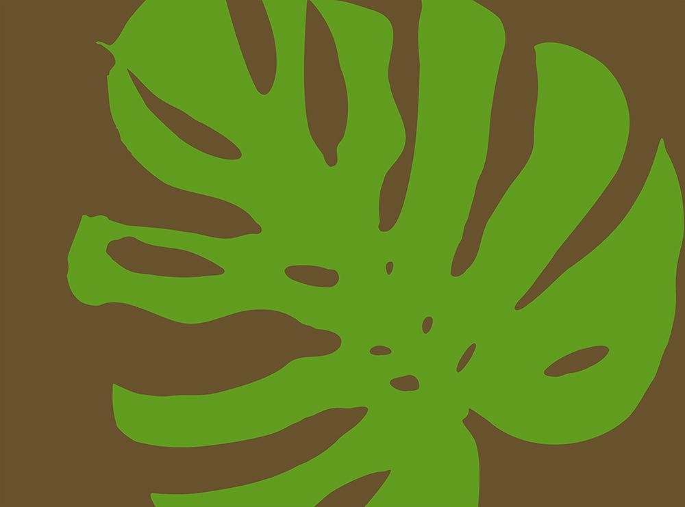 Monstera Stylized III art print by William Tenoever for $57.95 CAD