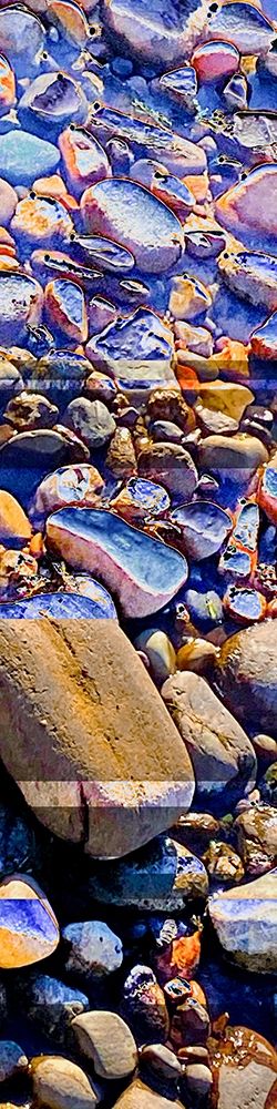 Color Mood-River Rock 3 art print by William Tenoever for $57.95 CAD