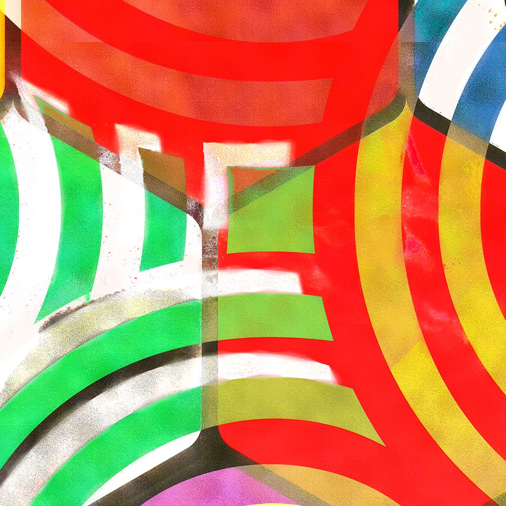Graffiti in Red 1 art print by William Tenoever for $57.95 CAD