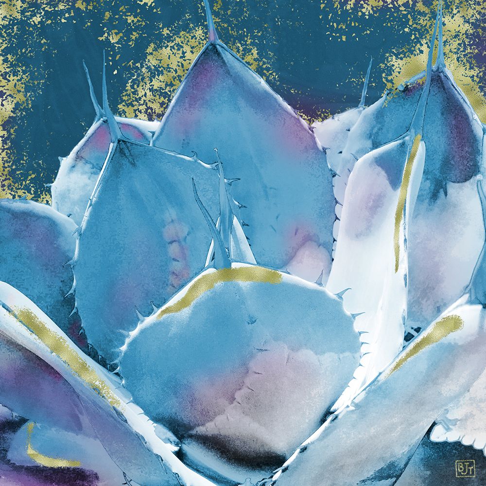 Color Moods: Cactus 4 Gold Type art print by William Tenoever for $57.95 CAD