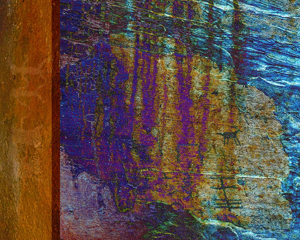 ColorMoods:Petroglyphs art print by William Tenoever for $57.95 CAD