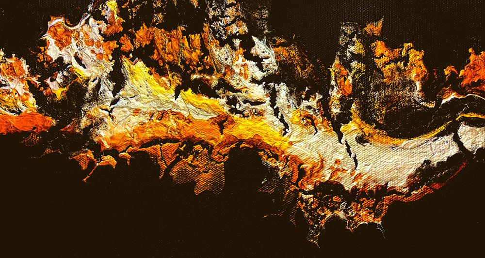 Gold Pour 1 art print by William Tenoever for $57.95 CAD