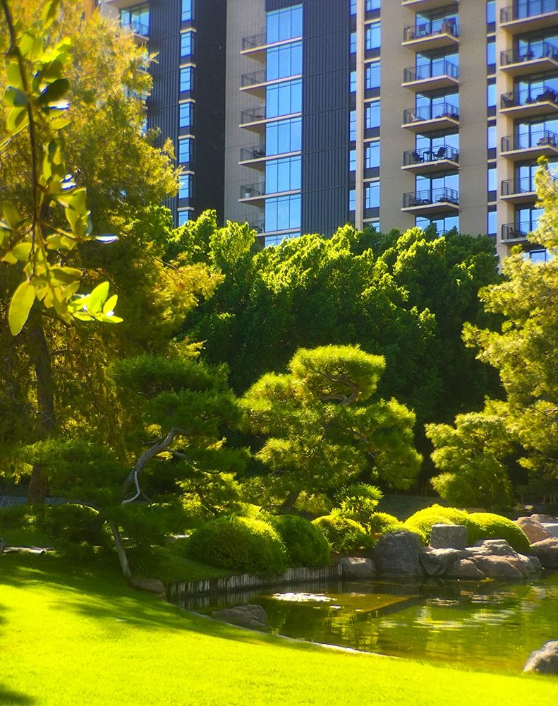 Japanese Friendship Garden II art print by William Tenoever for $57.95 CAD