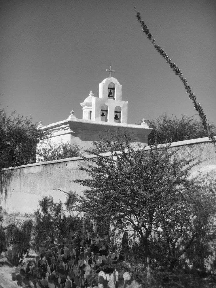 San Xavier Del Bac III BandW art print by William Tenoever for $57.95 CAD