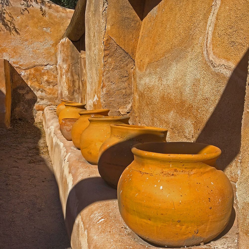 Mission Tumacacori: Pots art print by William Tenoever for $57.95 CAD