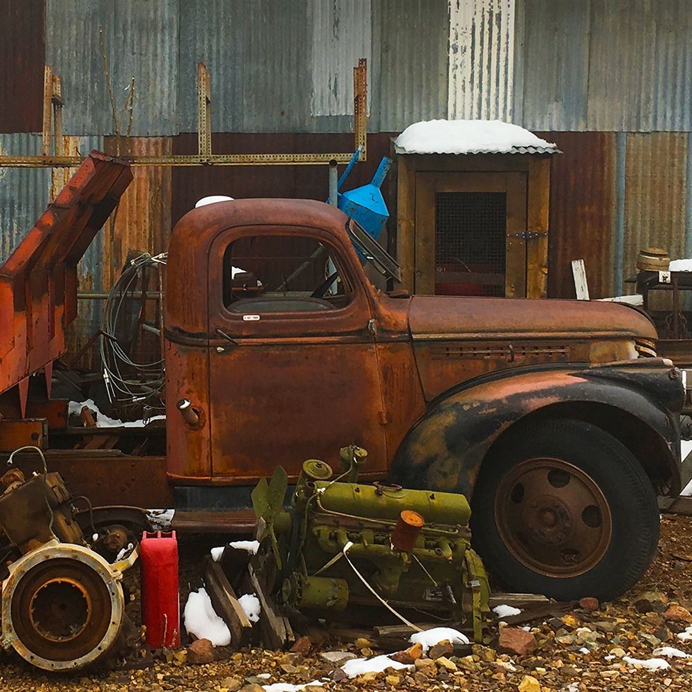 Junkyard C: Original art print by William Tenoever for $57.95 CAD