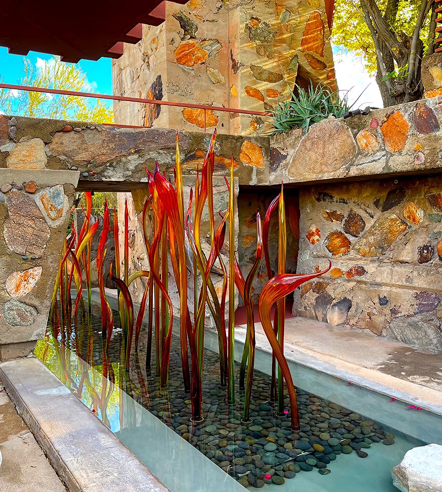 TaliesinWest/Chihuly2 art print by William Tenoever for $57.95 CAD