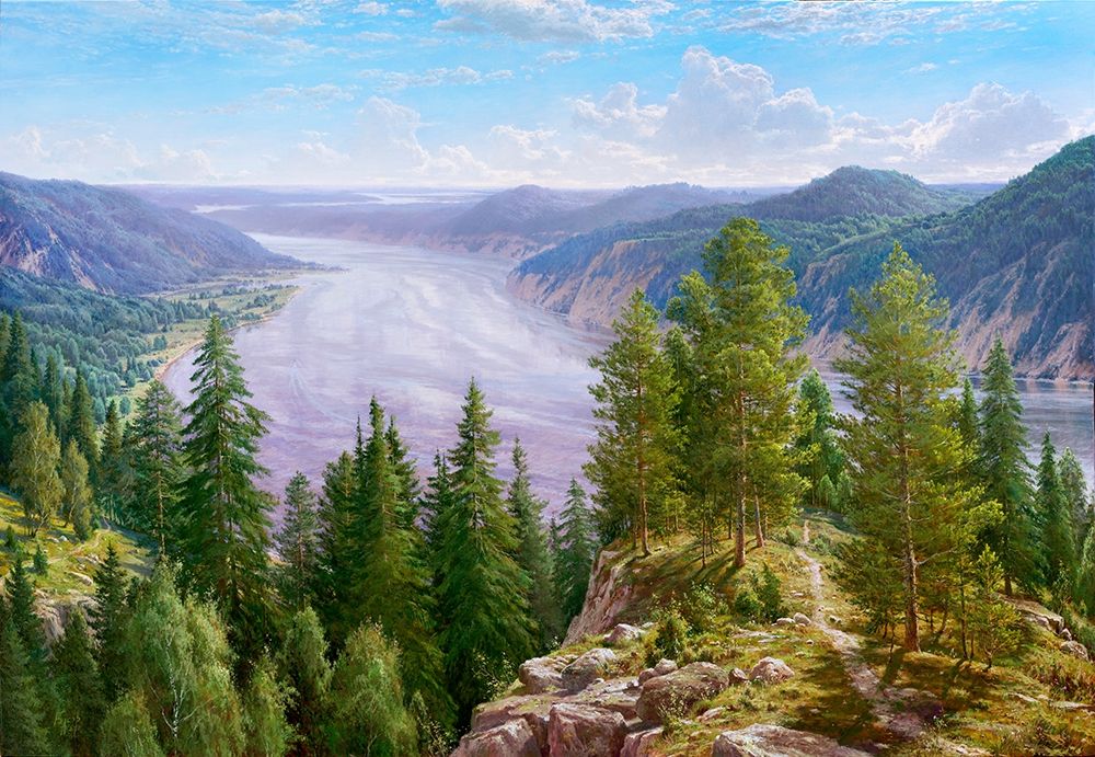 The song of Siberia art print by Sergej Basov for $57.95 CAD
