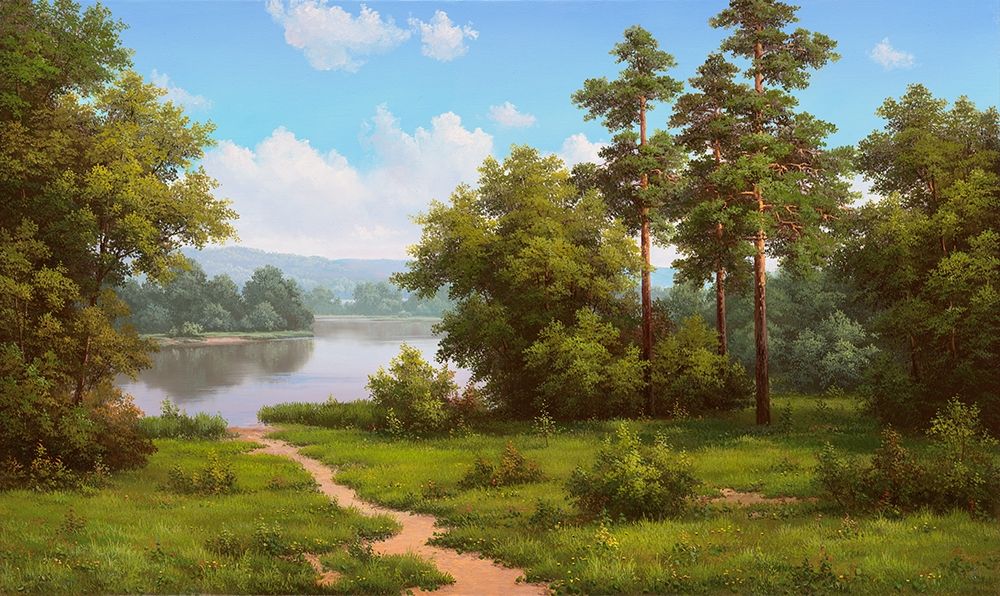 Path art print by Vyacheslav Babichev for $57.95 CAD