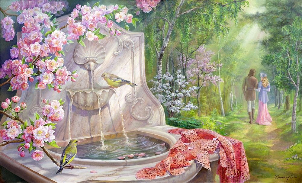 Promenade art print by Olga Dandorf for $57.95 CAD