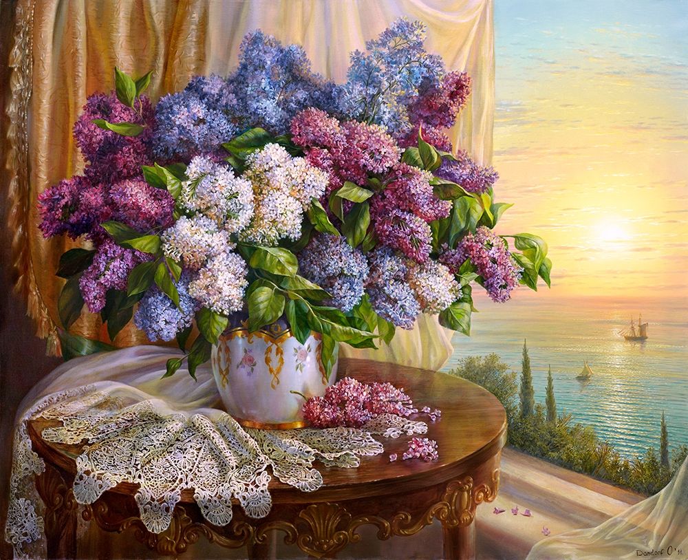 Bouquet 2 art print by Olga Dandorf for $57.95 CAD