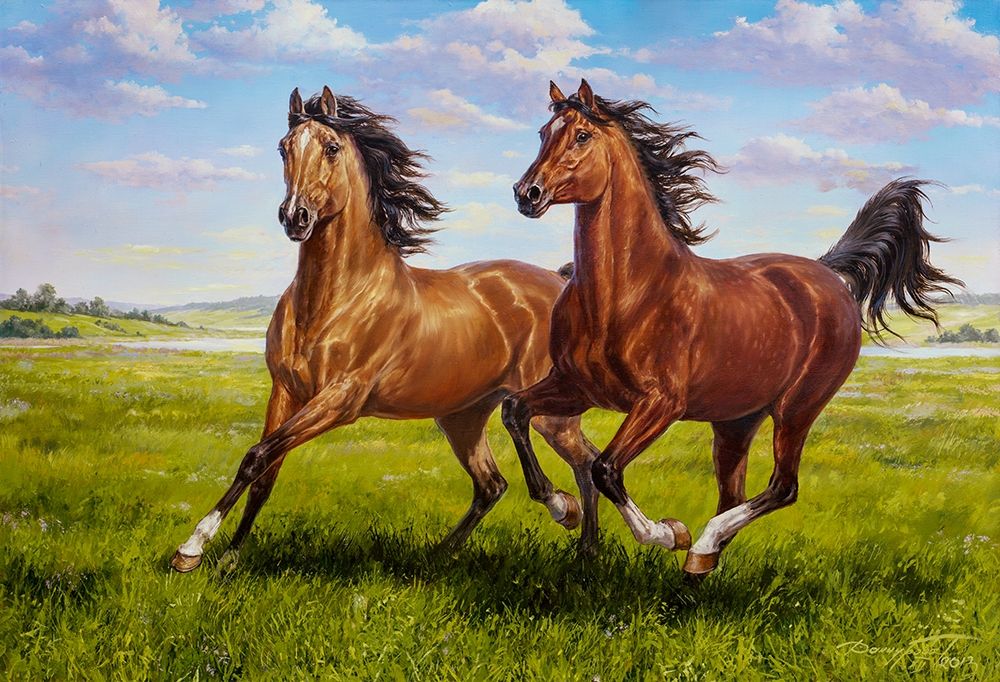 Tandem art print by Tatiana Danchurova for $57.95 CAD
