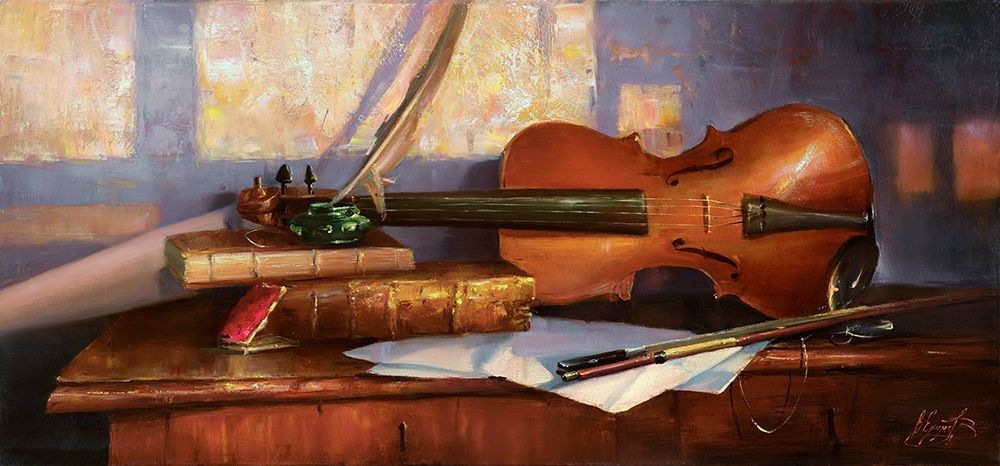 Evening beam art print by Vladimir Ekimov for $57.95 CAD