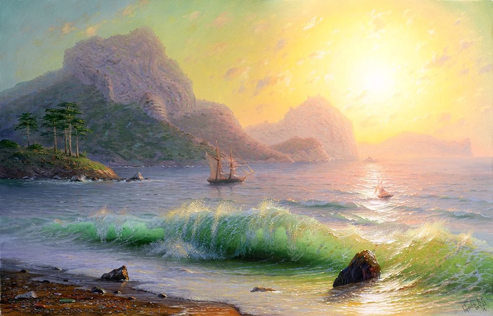 Morning. Sudak art print by Alexander Goryachev for $57.95 CAD