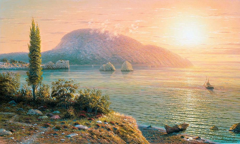 Morning. Gursuf art print by Alexander Goryachev for $57.95 CAD