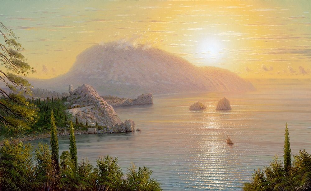 Gursuf art print by Alexander Goryachev for $57.95 CAD