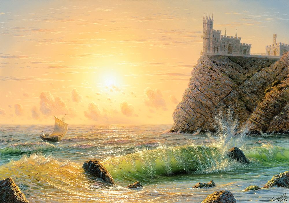 Swallows Nest art print by Alexander Goryachev for $57.95 CAD