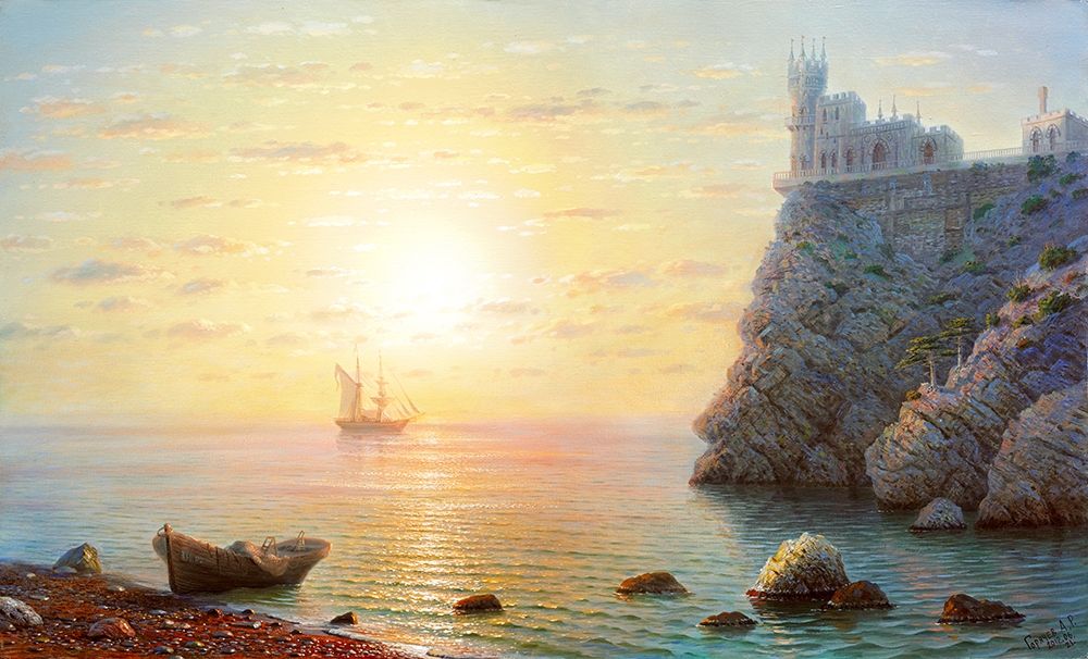 Swallows Nest.Morning â€“ 2 art print by Alexander Goryachev for $57.95 CAD