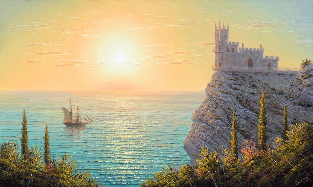 Swallows Nest.Silence art print by Alexander Goryachev for $57.95 CAD