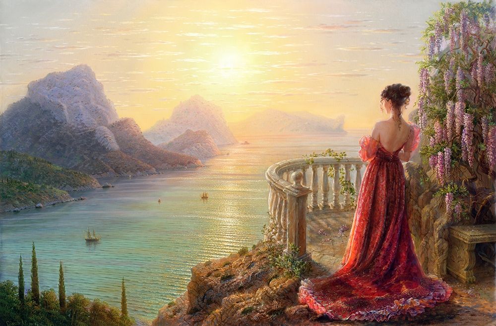 In the morning dawn art print by Alexander Goryachev for $57.95 CAD