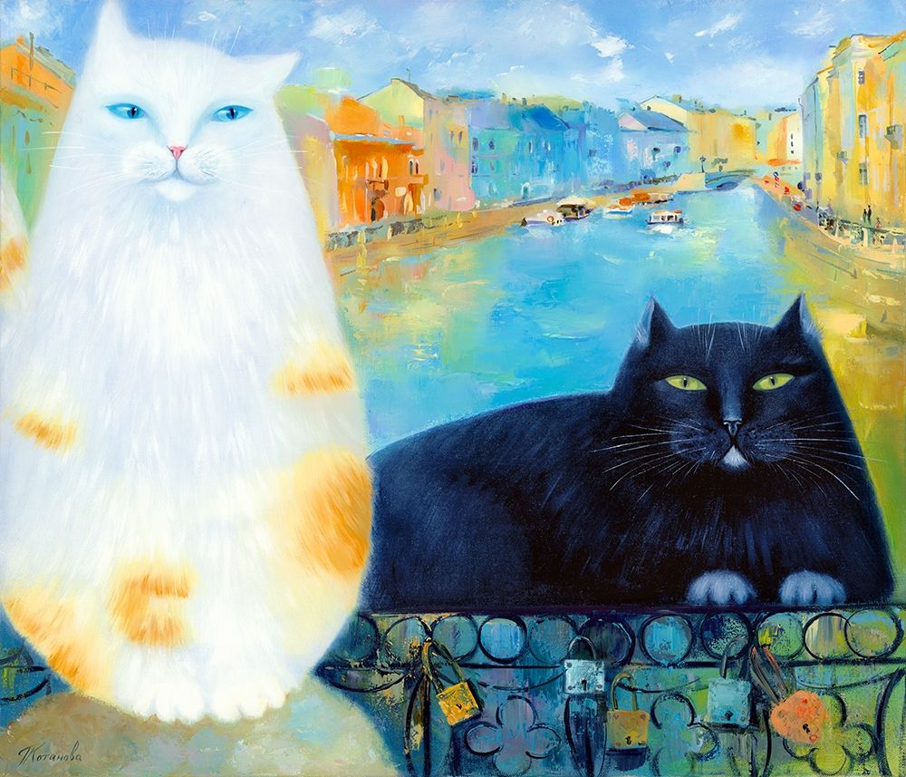 On Fontanka river art print by Galina Kotinova for $57.95 CAD