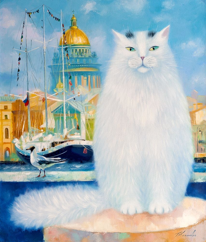 Petersburg morning art print by Galina Kotinova for $57.95 CAD