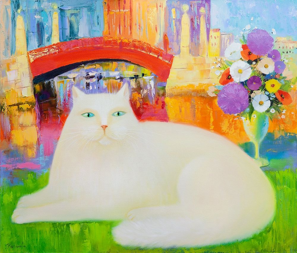 Summer day art print by Galina Kotinova for $57.95 CAD
