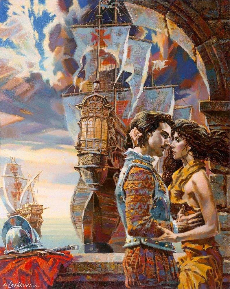Farewell to the conquistador art print by Alexey Lashkevich for $57.95 CAD