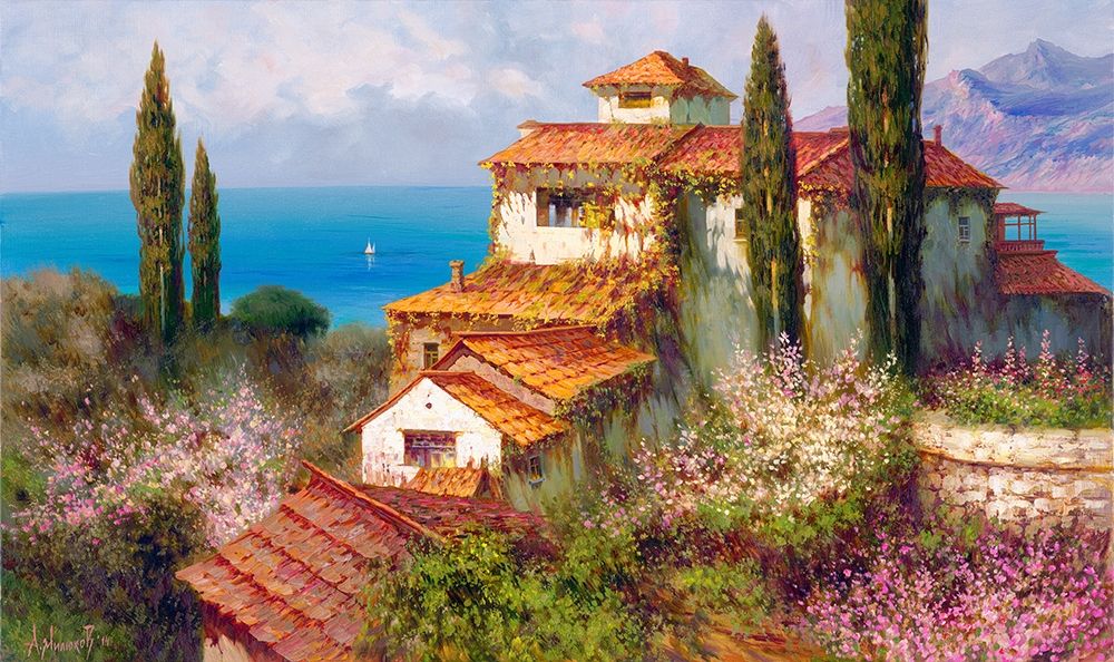 Southern landscape â€“ 2 art print by Alexey Milyukov for $57.95 CAD