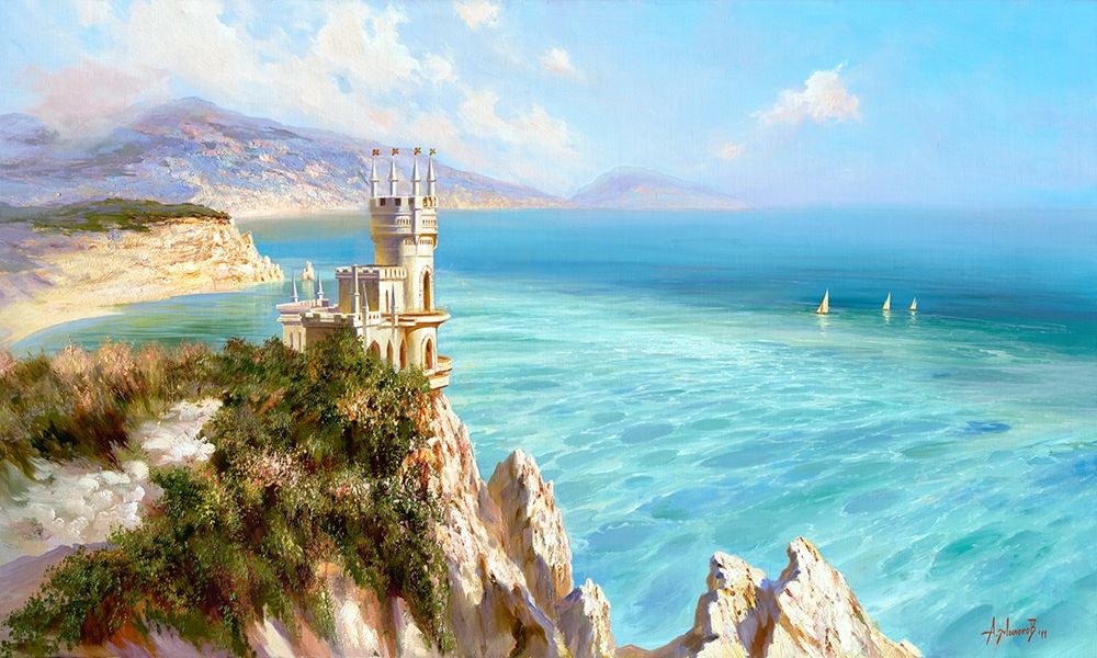 Swallows Nest art print by Alexey Milyukov for $57.95 CAD
