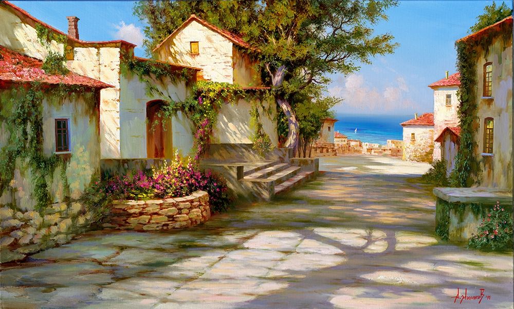 Road to the sea art print by Alexey Milyukov for $57.95 CAD