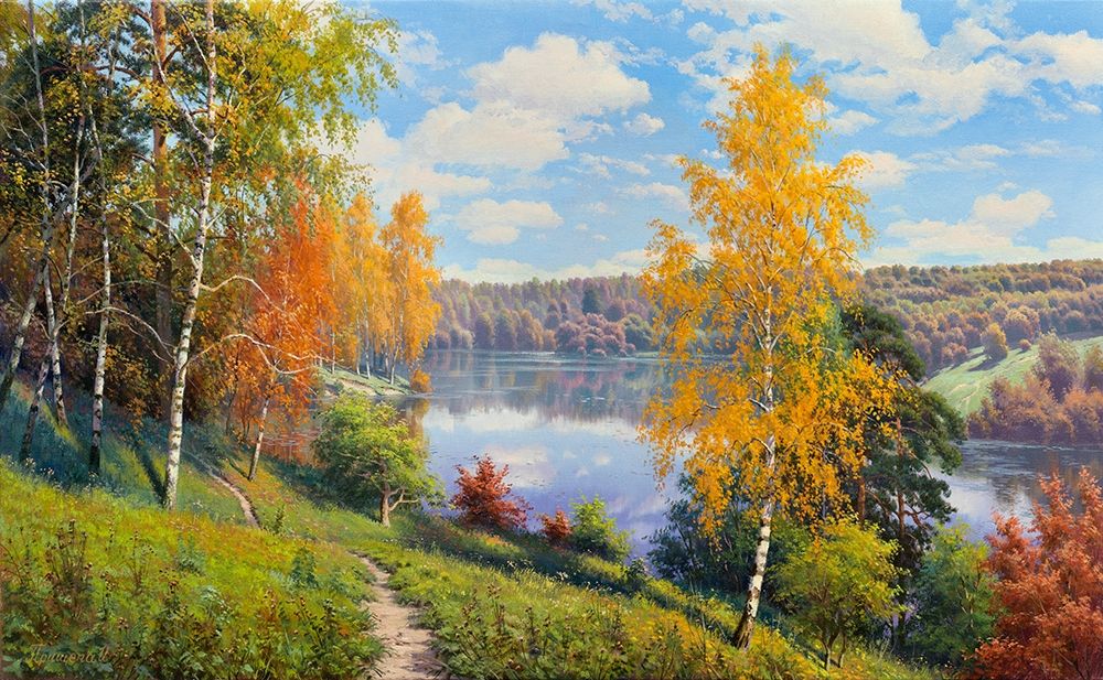 Autumn day art print by Igor Prishchepa for $57.95 CAD