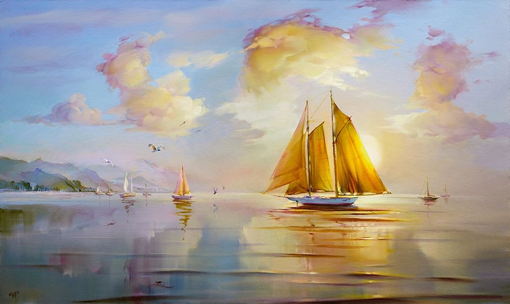 The dawn art print by Roman Romanov for $57.95 CAD