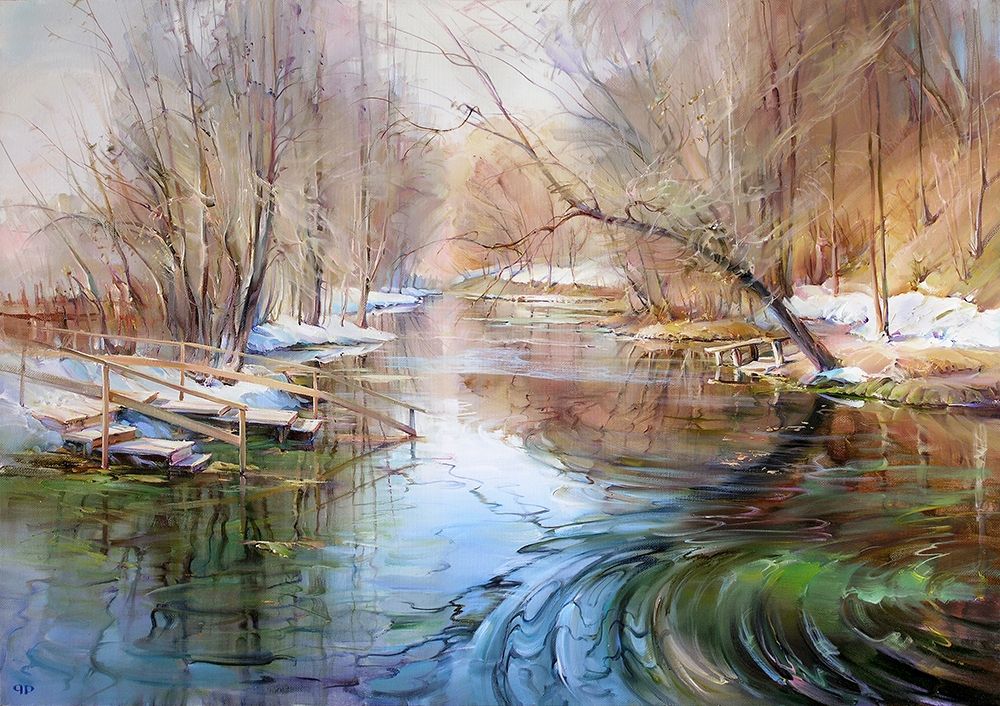 April art print by Roman Romanov for $57.95 CAD