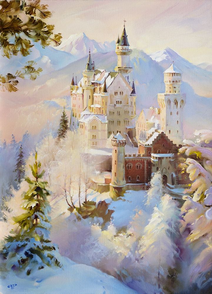 Neuschwanstein art print by Roman Romanov for $57.95 CAD