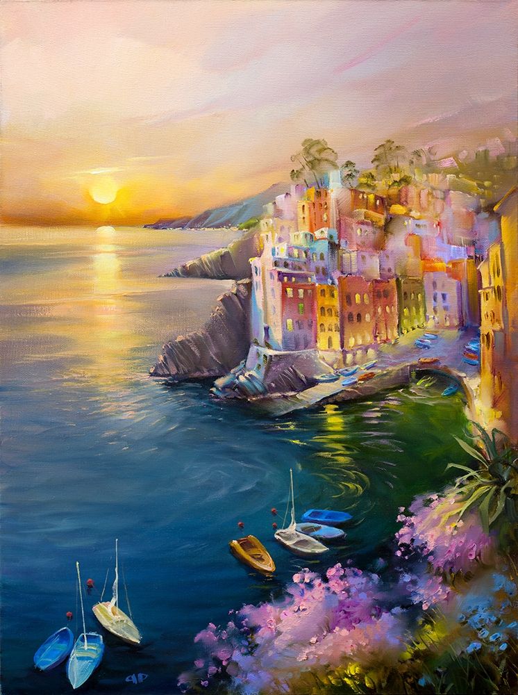 Riomaggiore art print by Roman Romanov for $57.95 CAD