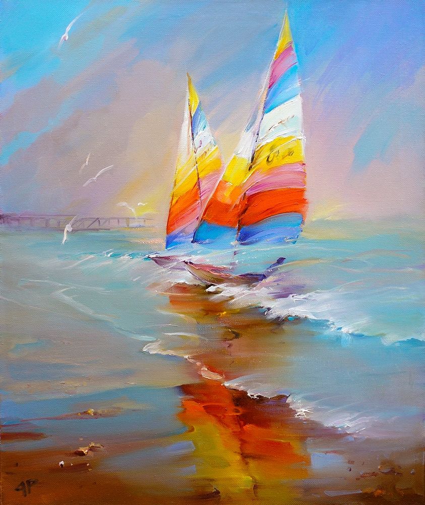 Sails art print by Roman Romanov for $57.95 CAD
