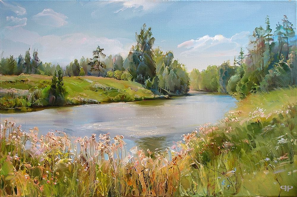July art print by Roman Romanov for $57.95 CAD