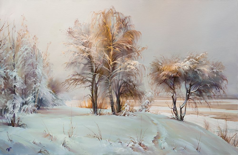 It snowed art print by Roman Romanov for $57.95 CAD