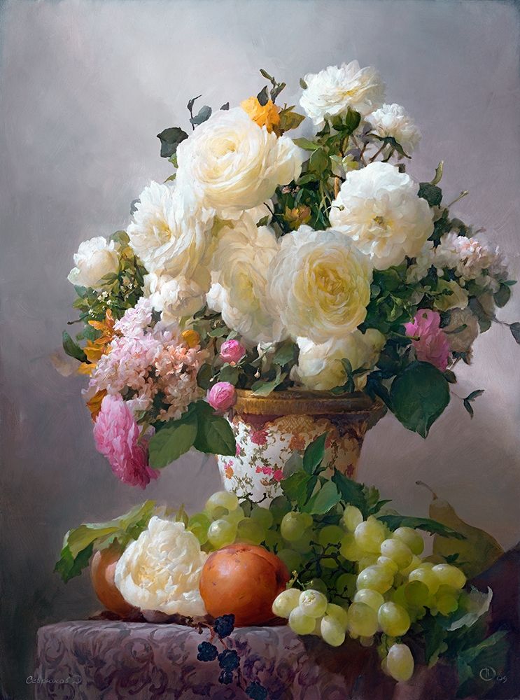 Bouquet art print by Dmitry Sevryukov for $57.95 CAD