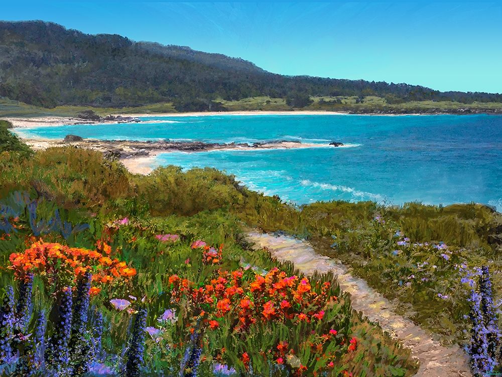 Coastal Inlet I art print by Michael Tienhaara for $57.95 CAD
