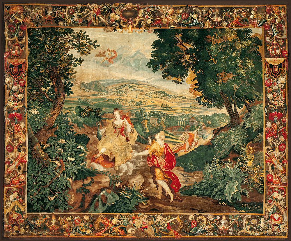 Flemish tapestry art print by Anonymous 17Th C. for $57.95 CAD