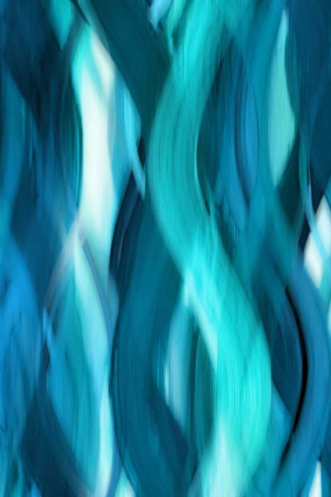 Aqua Flow art print by Annie Campbell for $57.95 CAD
