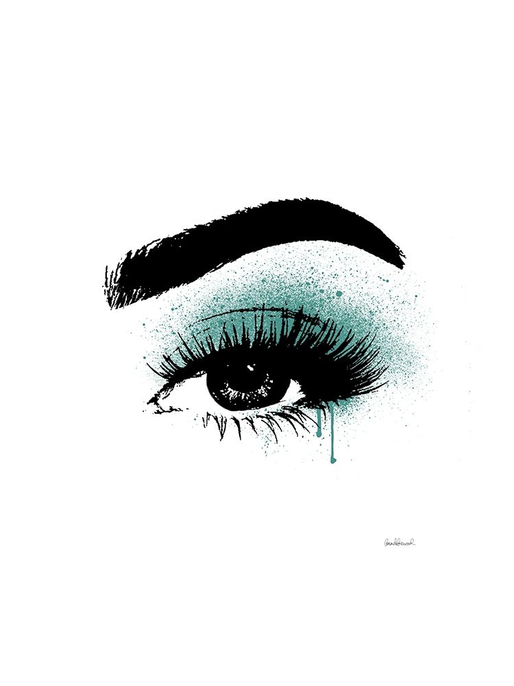 Eye Teal art print by Amanda Greenwood for $57.95 CAD
