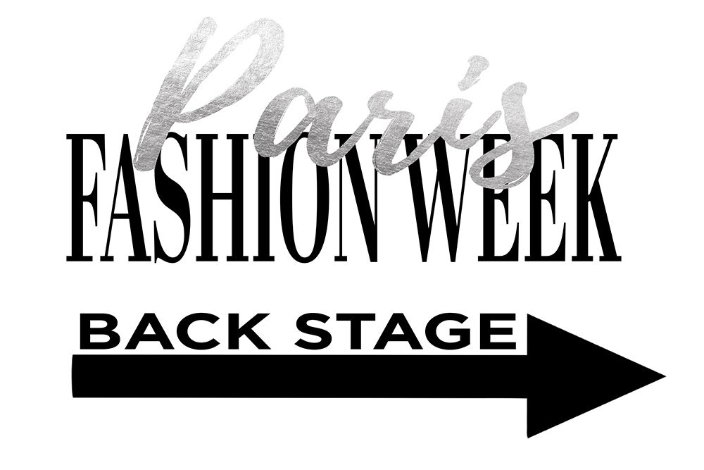 Fashion Week Paris Silver art print by Amanda Greenwood for $57.95 CAD