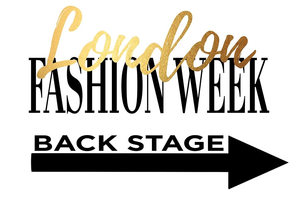 Fashion Week London Gold art print by Amanda Greenwood for $57.95 CAD