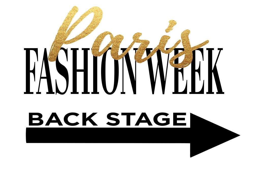 Fashion Week Paris Gold art print by Amanda Greenwood for $57.95 CAD