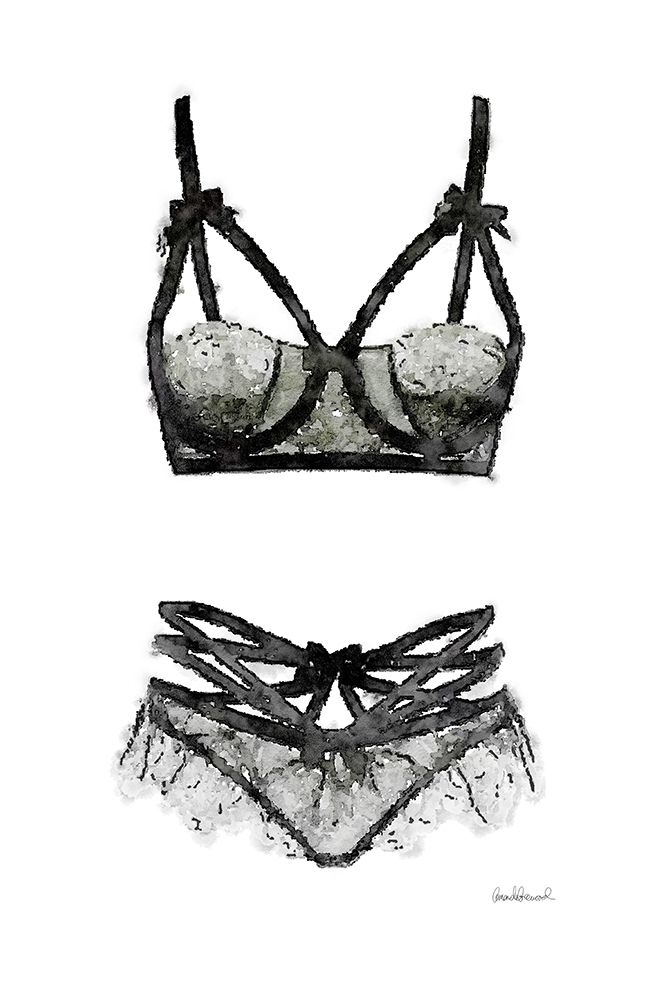 Lingerie II art print by Amanda Greenwood for $57.95 CAD