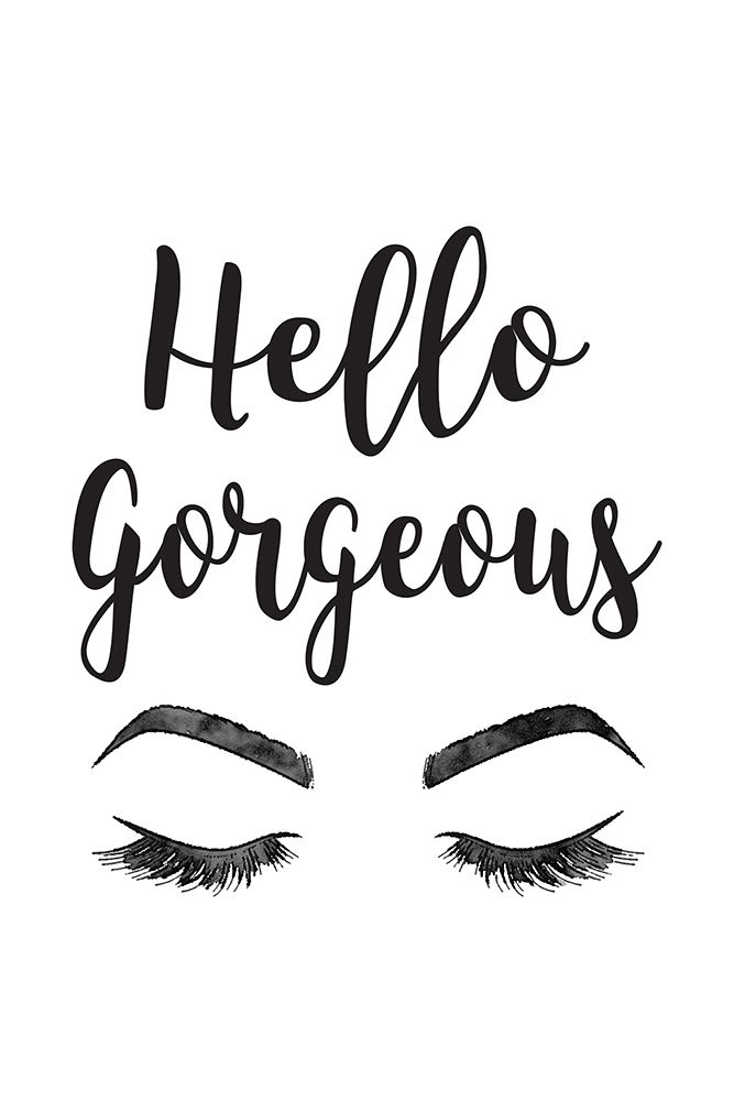 Hello Gorgeous art print by Amanda Greenwood for $57.95 CAD