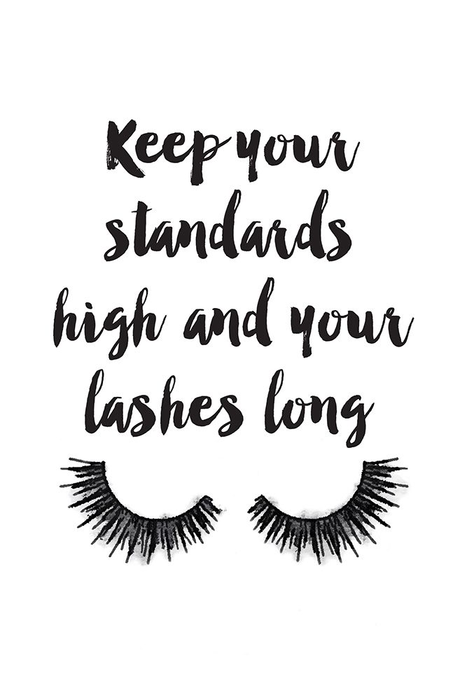 Lash Standards art print by Amanda Greenwood for $57.95 CAD